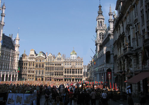 Crociera fluviale in Belgio, Bruxelles